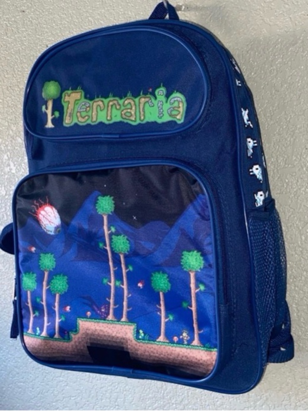 Disney Terraria Kids Backpack in Blue and Green - Picture 3 of 6